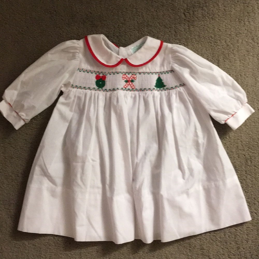 Holiday Smocked Dress